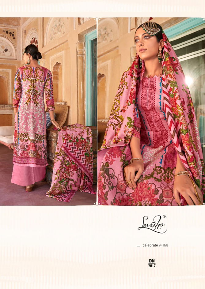 Maria M Print By Levisha Pakistani Style Pashmina Dress Material Wholesale Shop In Surat